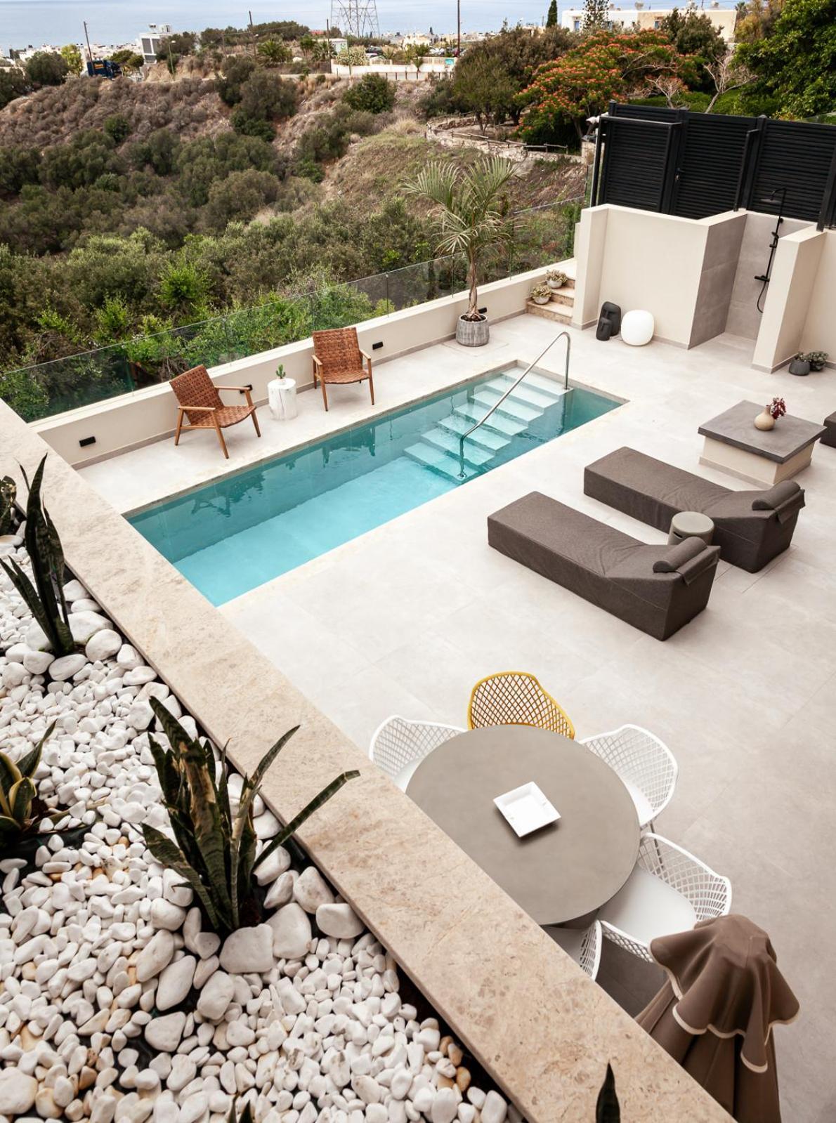 Orama Luxury Suite 3 Bedrooms With Private Pool Hersonissos  Exterior foto